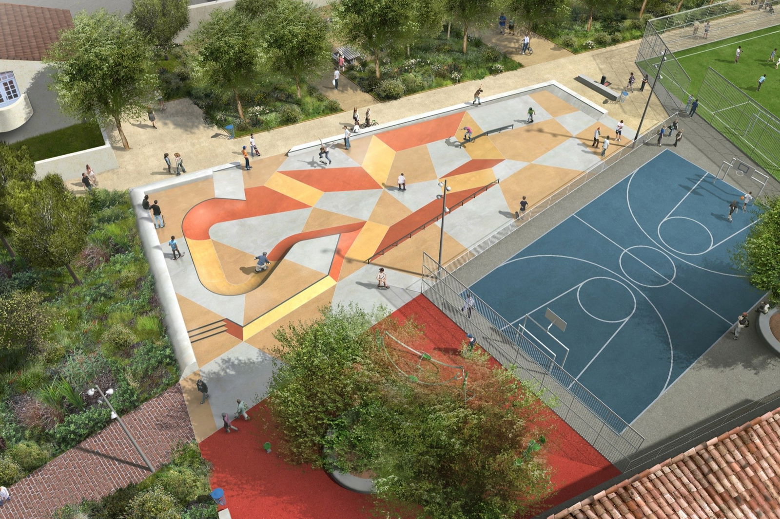 Saint Denis skatepark